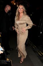 PERRIE EDWARDS Arrives at a Hotel in London 11/30/2021