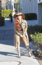 PHOEBE PRICE Out and About in Beverly Hills 12/17/2021