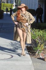 PHOEBE PRICE Out and About in Beverly Hills 12/17/2021