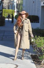 PHOEBE PRICE Out and About in Beverly Hills 12/17/2021