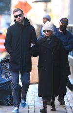 Pregnant JENNIFER LAWRENCE and Cooke Maroney Out in New York 12/13/2021