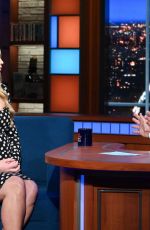Pregnant JENNIFER LAWRENCE at Late Show with Stephen Colbert 12/06/2021