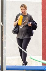 Pregnant MIA GOTH at a Gym in Los Angeles 12/20/2021