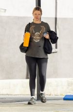 Pregnant MIA GOTH at a Gym in Los Angeles 12/20/2021