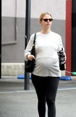 Pregnant MIA GOTH Leaves a Gym in Los Angeles 12/10/2021