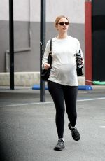 Pregnant MIA GOTH Leaves a Gym in Los Angeles 12/10/2021