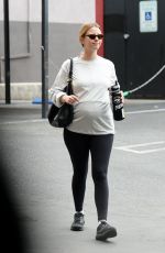 Pregnant MIA GOTH Leaves a Gym in Los Angeles 12/10/2021