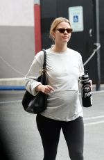Pregnant MIA GOTH Leaves a Gym in Los Angeles 12/10/2021