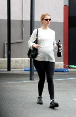 Pregnant MIA GOTH Leaves a Gym in Los Angeles 12/10/2021