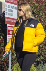 Pregnant MIA GOTH Out for Lunch in Pasadena 12/15/2021