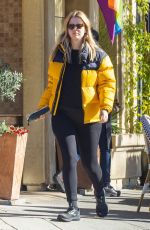 Pregnant MIA GOTH Out for Lunch in Pasadena 12/15/2021