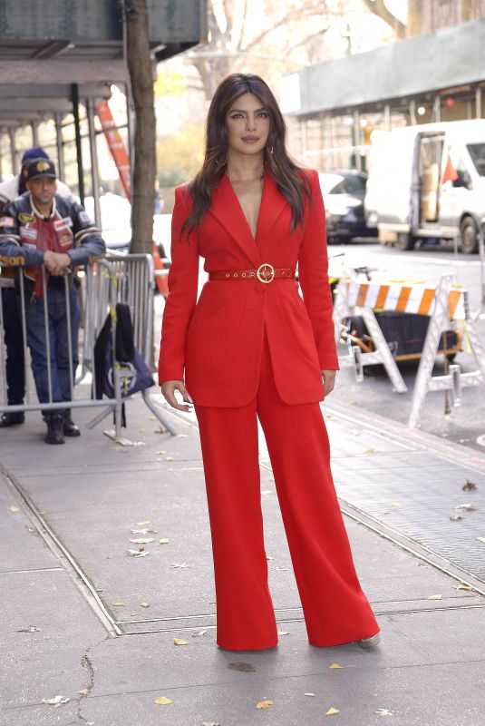 PRIYANKA CHOPRA Out in New York 12/16/2021