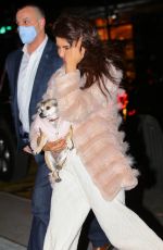 PRIYANKA CHOPRA Out with Her Dog in New York 12/14/2021