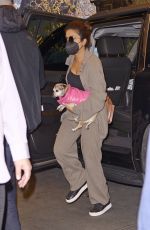 PRIYANKA CHOPRA Out with Her Dog in New York 12/15/2021