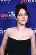 RACHEL BROSNAHAN at 15th Annual CNN Heroes: All-star Tribute in New York 12/12/2021
