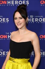 RACHEL BROSNAHAN at 15th Annual CNN Heroes: All-star Tribute in New York 12/12/2021