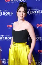 RACHEL BROSNAHAN at 15th Annual CNN Heroes: All-star Tribute in New York 12/12/2021