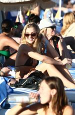 RACHEL GILLBERT in Bikini at a Beach in Miami 12/03/2021