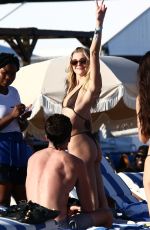 RACHEL GILLBERT in Bikini at a Beach in Miami 12/03/2021