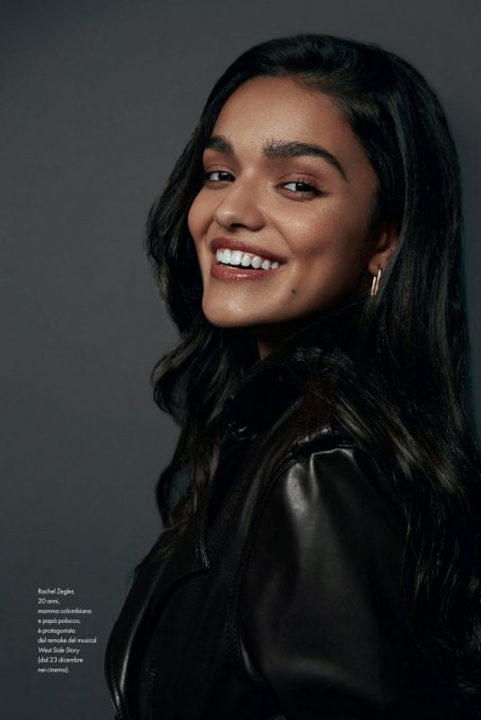 RACHEL ZEGLER in Elle Magazine, Italy January 2022