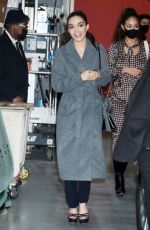 RACHEL ZEGLER Leaves Live with Kelly and Ryan in New York 12/01/2021