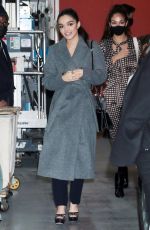 RACHEL ZEGLER Leaves Live with Kelly and Ryan in New York 12/01/2021