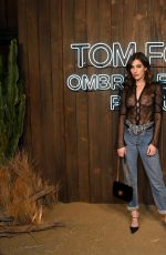 RAINE QUALLEY at Tom Ford Ombre Leather Parfum Launch in West Hollywood 12/02/2021
