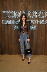 RAINE QUALLEY at Tom Ford Ombre Leather Parfum Launch in West Hollywood 12/02/2021