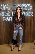 RAINE QUALLEY at Tom Ford Ombre Leather Parfum Launch in West Hollywood 12/02/2021