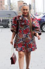 REBECCA FERGUSON Arrives at Hilton Hotel in Liverpool 12/03/2021