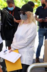 REBEL WILSON at a Covid Testing Center in Sydney 12/13/2021