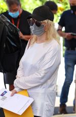 REBEL WILSON at a Covid Testing Center in Sydney 12/13/2021