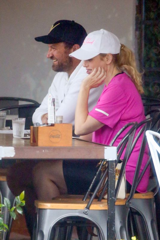 REBEL WILSON on a Date with Matt Reid in Sydney 12/24/2021