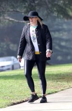 REBEL WILSON Out Hikinig in Los Angeles 12/04/2021