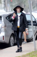 REBEL WILSON Out Hikinig in Los Angeles 12/04/2021