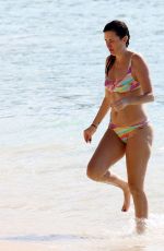 RHEA DURHAM in Bikini at a Beach in St. James Parish 12/27/2021