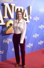 RIGOBERTA BANDINI at Sing 2 Premiere at Capitol Cinema in Madrid 12/18/2021
