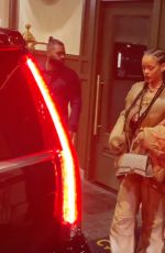RIHANNA Leaves Cipriani in New York 12/06/2021
