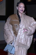 RIHANNA Leaves Cipriani Restaurant in New York 12/05/2021