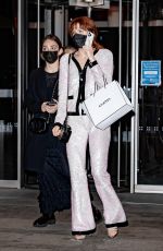 RILEY KEOUGH Leaves Museum of Modern Art Film Benefit Gala in New York 12/14/2021