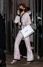 RILEY KEOUGH Leaves Museum of Modern Art Film Benefit Gala in New York 12/14/2021