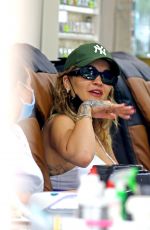 RITA ORA at a Nail Salon in Double Bay 12/22/2021
