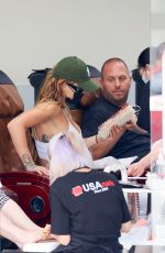 RITA ORA at a Nail Salon in Double Bay 12/22/2021