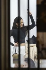 ROSALIA Practicing for a Music Video in Madrid 111/24/2021