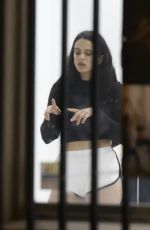 ROSALIA Practicing for a Music Video in Madrid 111/24/2021
