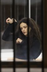 ROSALIA Practicing for a Music Video in Madrid 111/24/2021