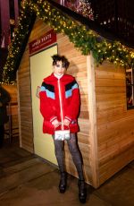 ROWAN BLANCHARD at Coach Celebrates Holiday 2021 in Partnership with Rockefeller Center in New York 12/02/2021