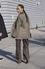 RUTH NEGGA Arrives at Deadline Film Contenders Event in New York 12/04/2021