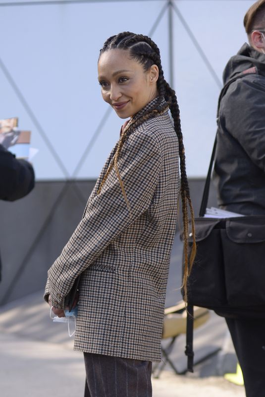 RUTH NEGGA Arrives at Deadline Film Contenders Event in New York 12/04/2021