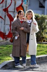 SABRINA CARPENTER and JOEY KING Out with Friends in Los Angeles 12/28/2021
